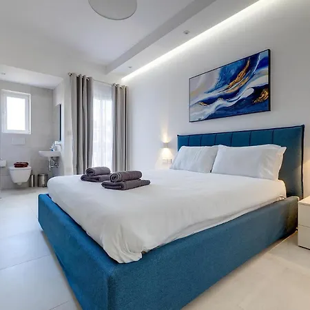 Luxe With Valletta And Harbour Views 公寓 斯利马