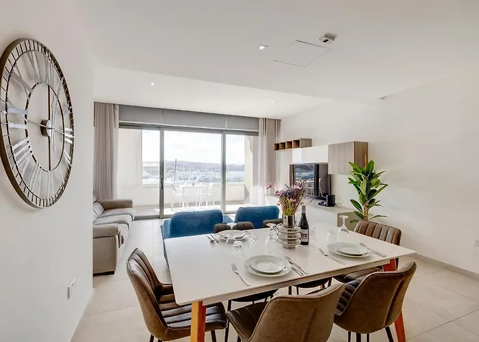 Luxe With Valletta And Harbour Views סליאמה