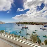 Daire Luxe With Valletta And Harbour Views *
